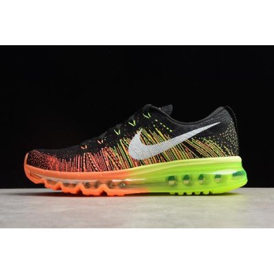 Nike Erkek Flyknit Max Siyah / Turuncu Koşu Ayakkabısı Türkiye - ET9CE8TC